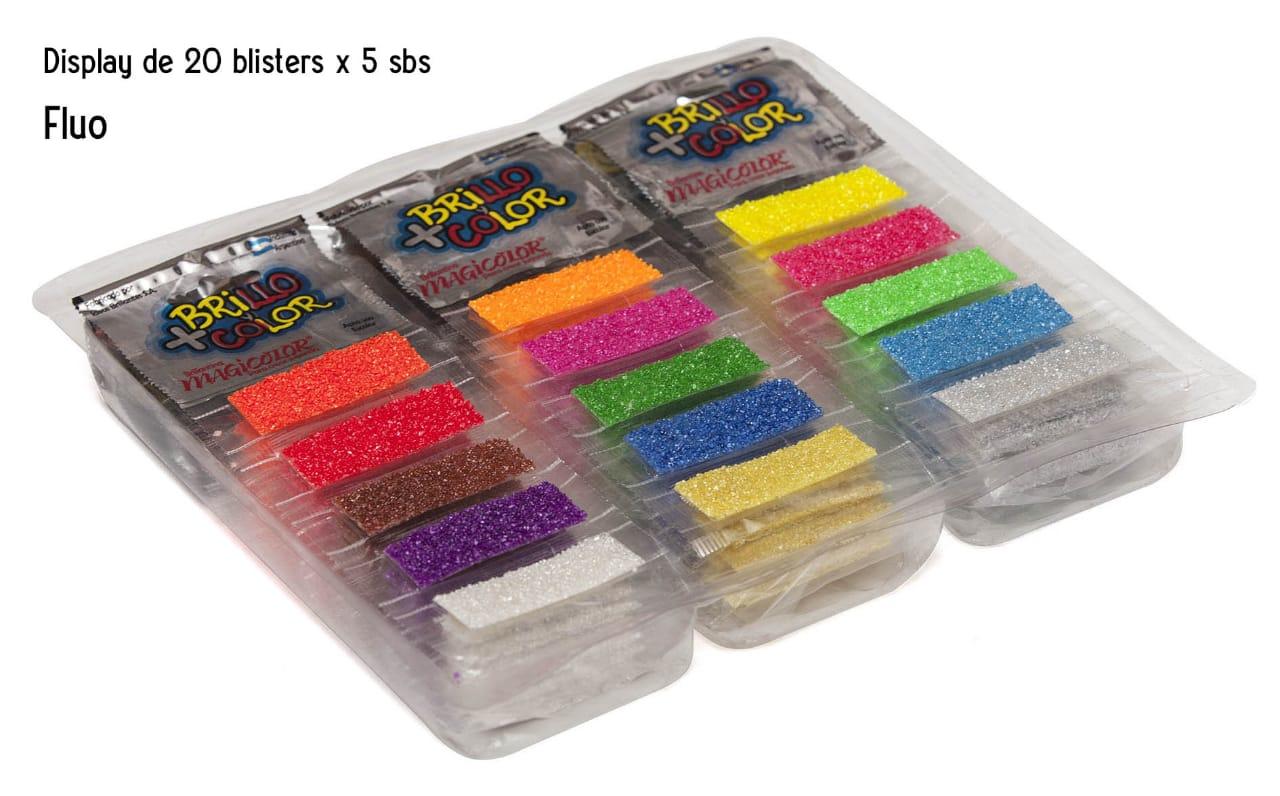 BRILLANTINA FLUO X 100 SOBRES