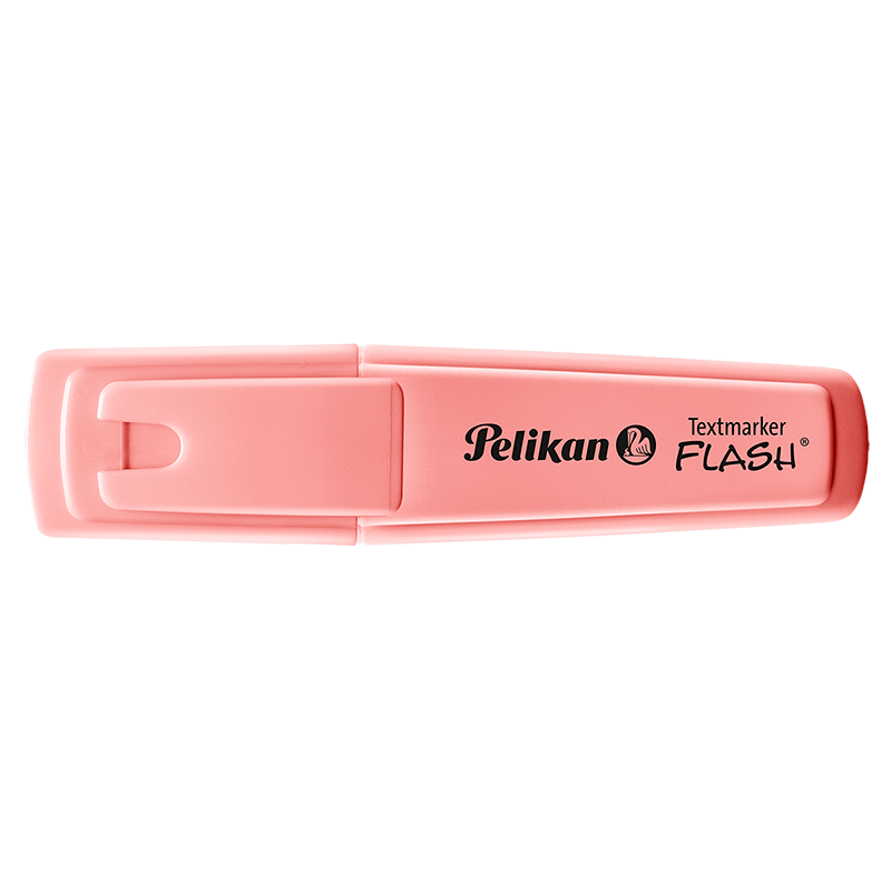 RESALTADOR PELIKAN PASTEL FLASH DURAZNO