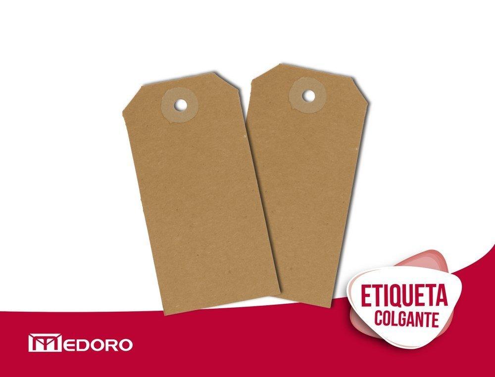 ETIQUETAS MANILA Nº 3 X 500 UN 4.8 X 9.5 CM