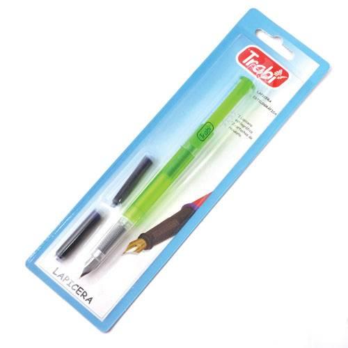 LAPICERA ESCOLAR TRABI C/2 CARTUCHOS - TR2713/TR2718