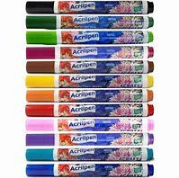 MARCADOR P/TELA ACRILPEN COLORES VS