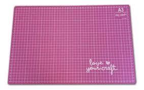 PLANCHA DE CORTE 45 X 30 CM A3 ROSA IBI CRAFT-127602