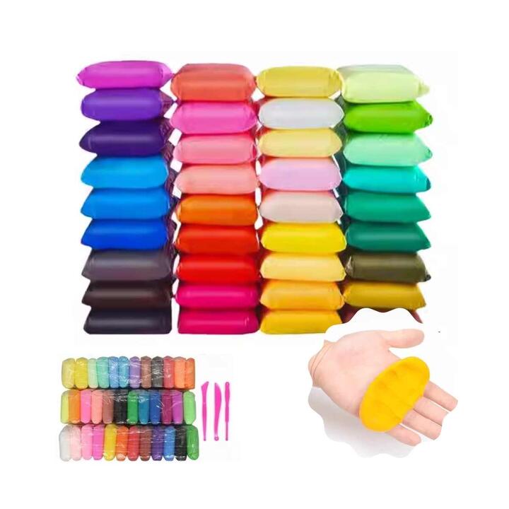 MASA ULTRALIVIANA PAQUETE X 36 COLORES C/ESTECA PLASTICA-27954
