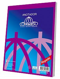 BLOCK ANOTADOR CONGRESO X 40 HS RAYADO 501001