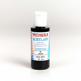 ACRILICO EUREKA ACRYLART 60 CC NEGRO -16