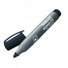 MARCADOR PELIKAN 711 PERMANENTE NEGRO PTA RED C/CLIP