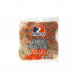 BANDA ELASTICA CAUCHO EZCO X 250 GRS BOLSA