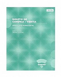 TALONARIO AD-ASTRA BOLETO COMPRA/VENTA PROP.HORIZONTAL 3515S (74)