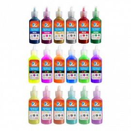 ADHESIVO C/GLITTER EZCO 21 GRS PLATA
