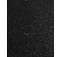CARTULINA GLITTER 50 X 70 X 5 HS NEGRO-28347