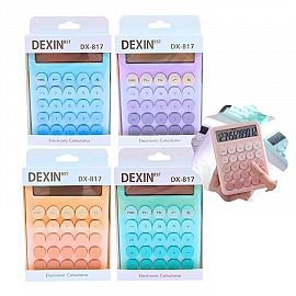 CALCULADORA KAWAII COLOR PASTEL 12 DIG -26676/77